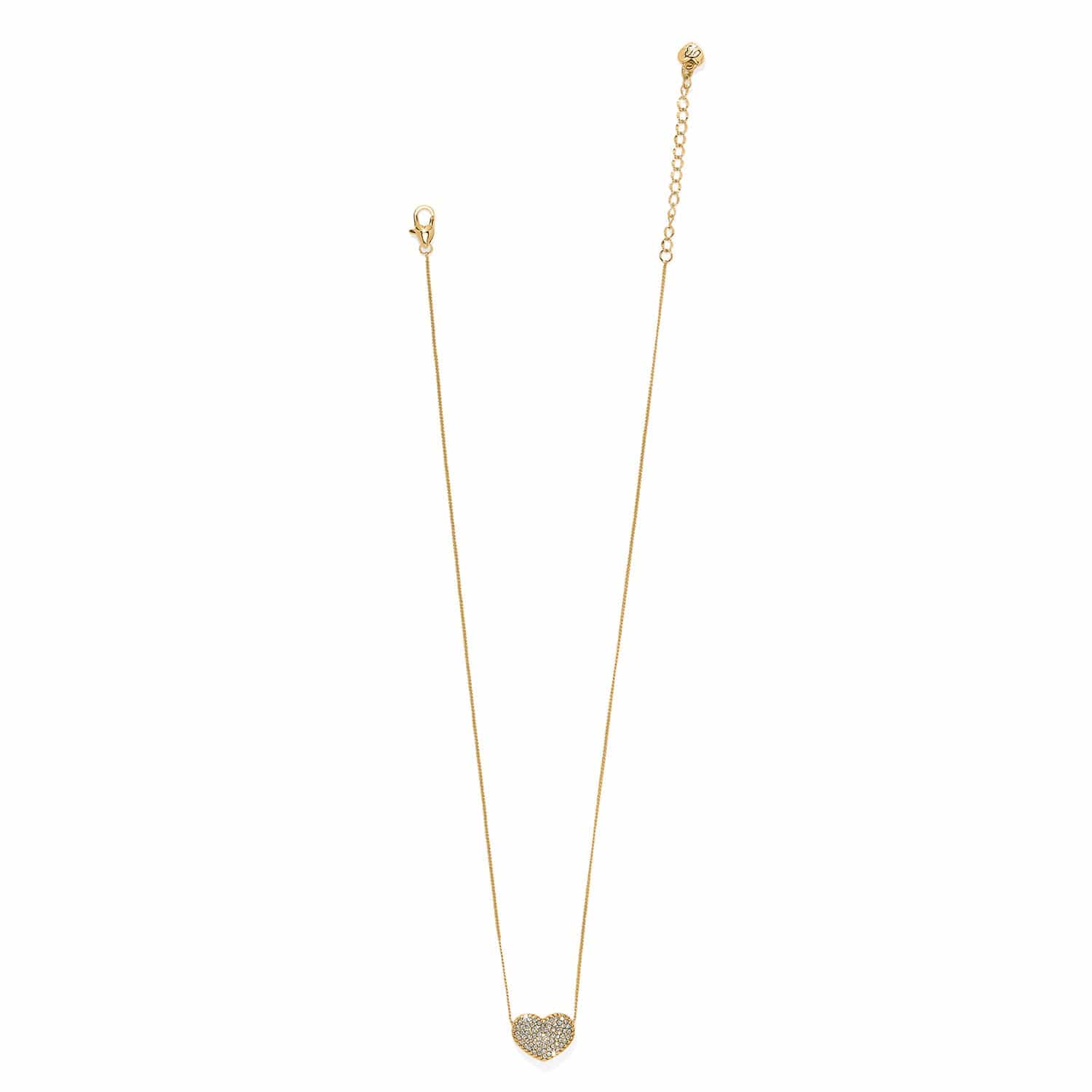 Illumina Celeste Heart Bold Necklace gold 4
