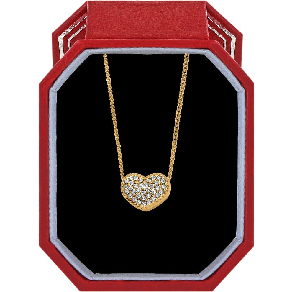 Illumina Celeste Heart Petite Necklace Gift Box - Brighton