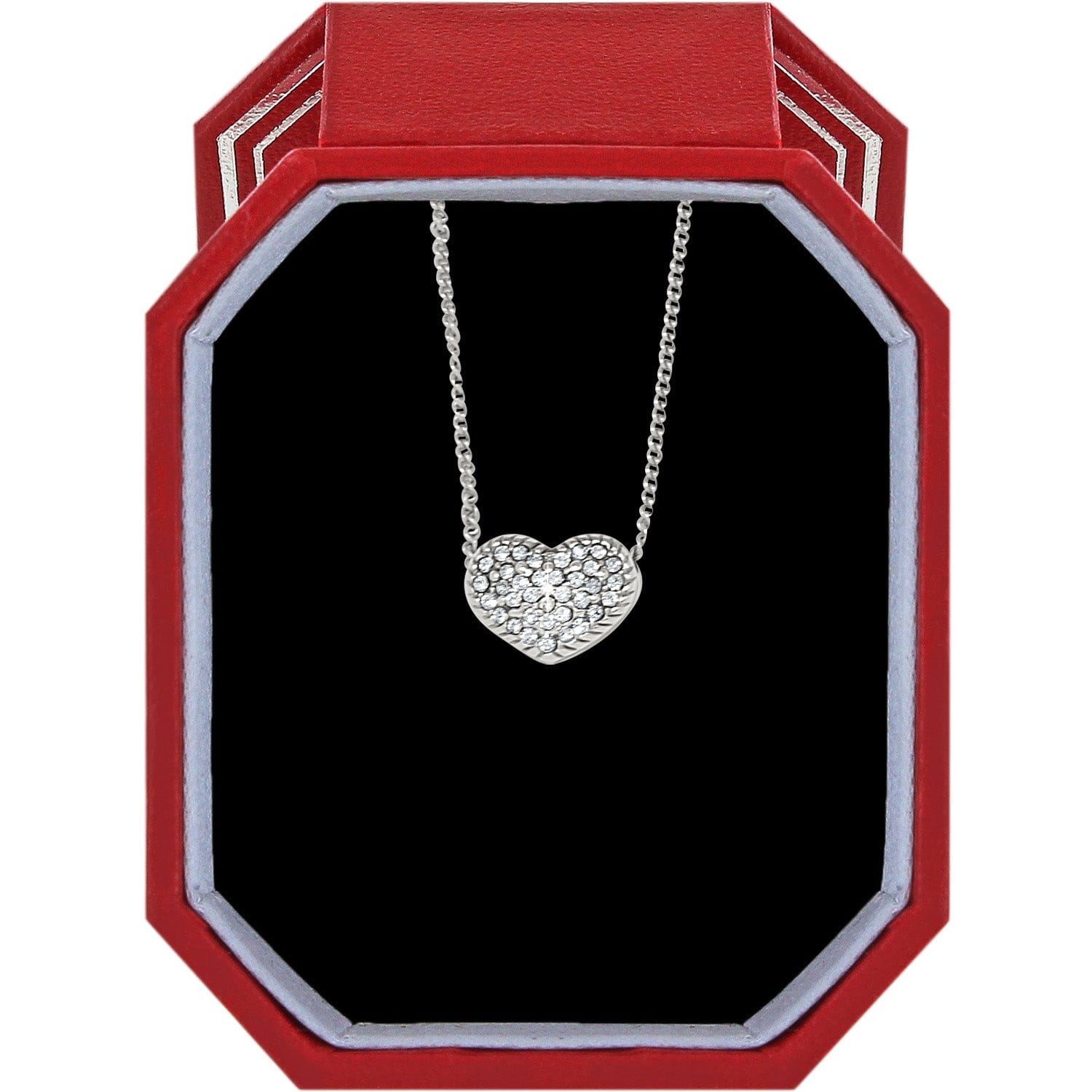 Illumina Celeste Heart Petite Necklace Gift Box - Brighton