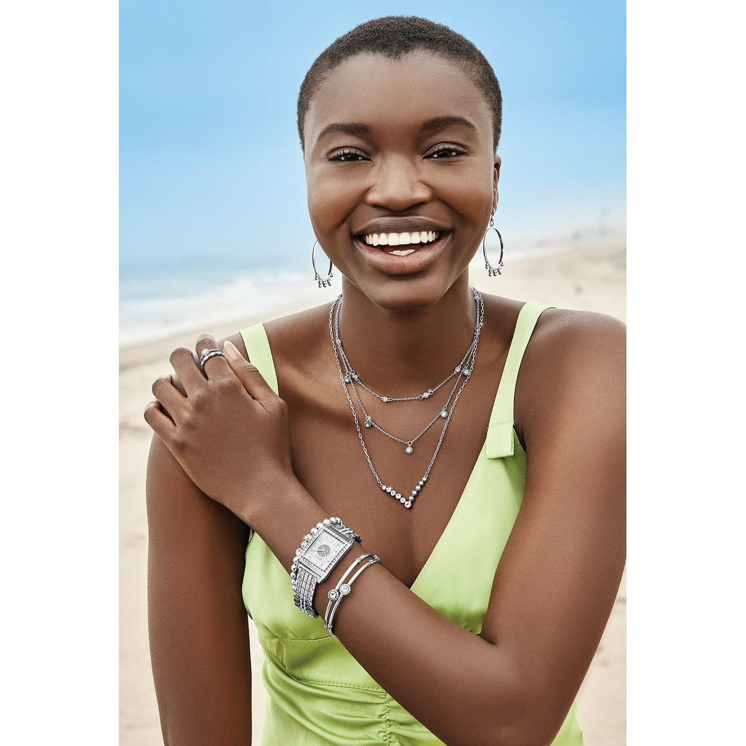 Illumina Petite Collar Necklace silver 3