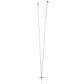 Brighton cross pendant necklace with silver-plated chain and fine quality crystals along the cross on a white background