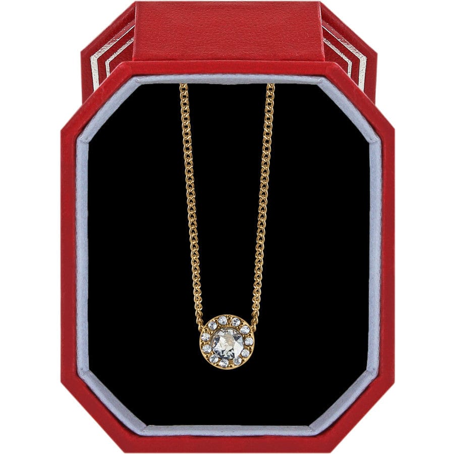 Illumina Solitaire Necklace Gift Box gold 3