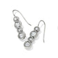 Infinity Sparkle French Wire Earrings
