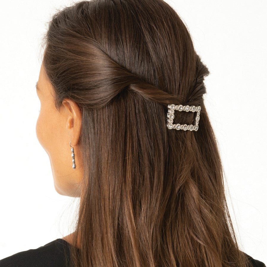 Infinity Sparkle Small Barrette silver 4