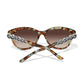 Interlok Braid Blue Havana Sunglasses