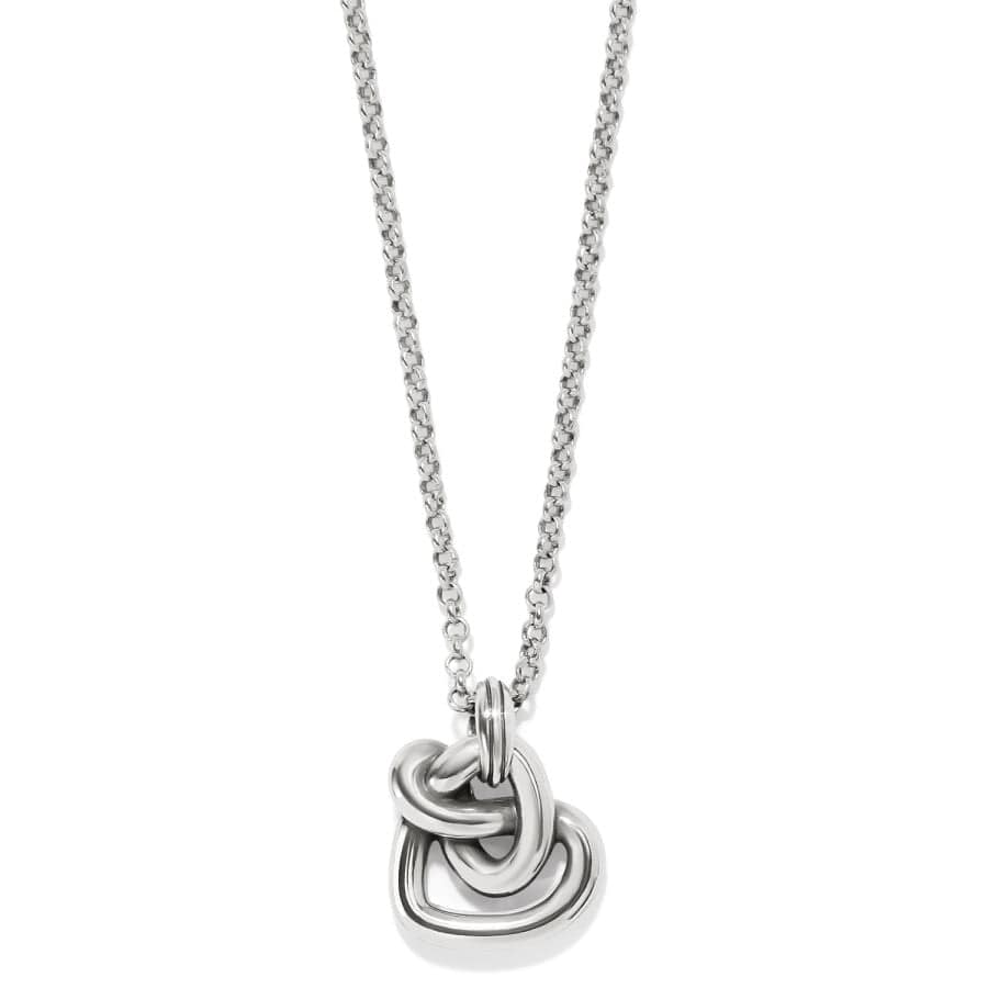 Interlok Curve Heart Necklace - Brighton