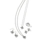 Interlok Curve Heart Necklace