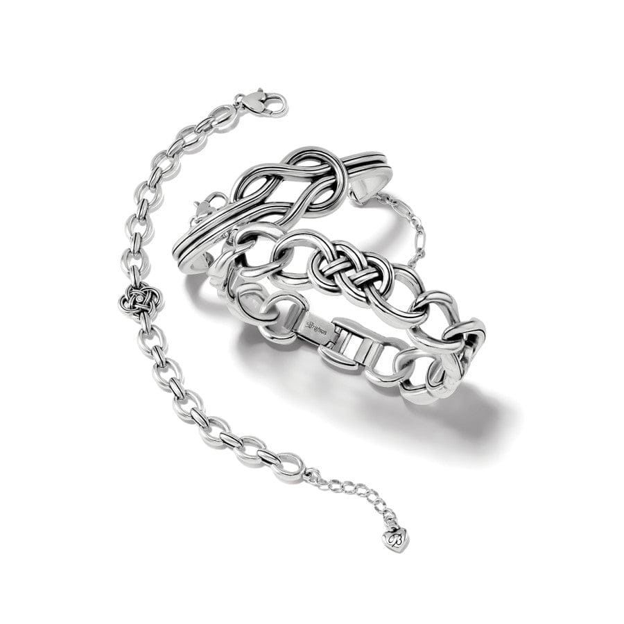 Interlok Harmony Bold Bar Bracelet silver 2