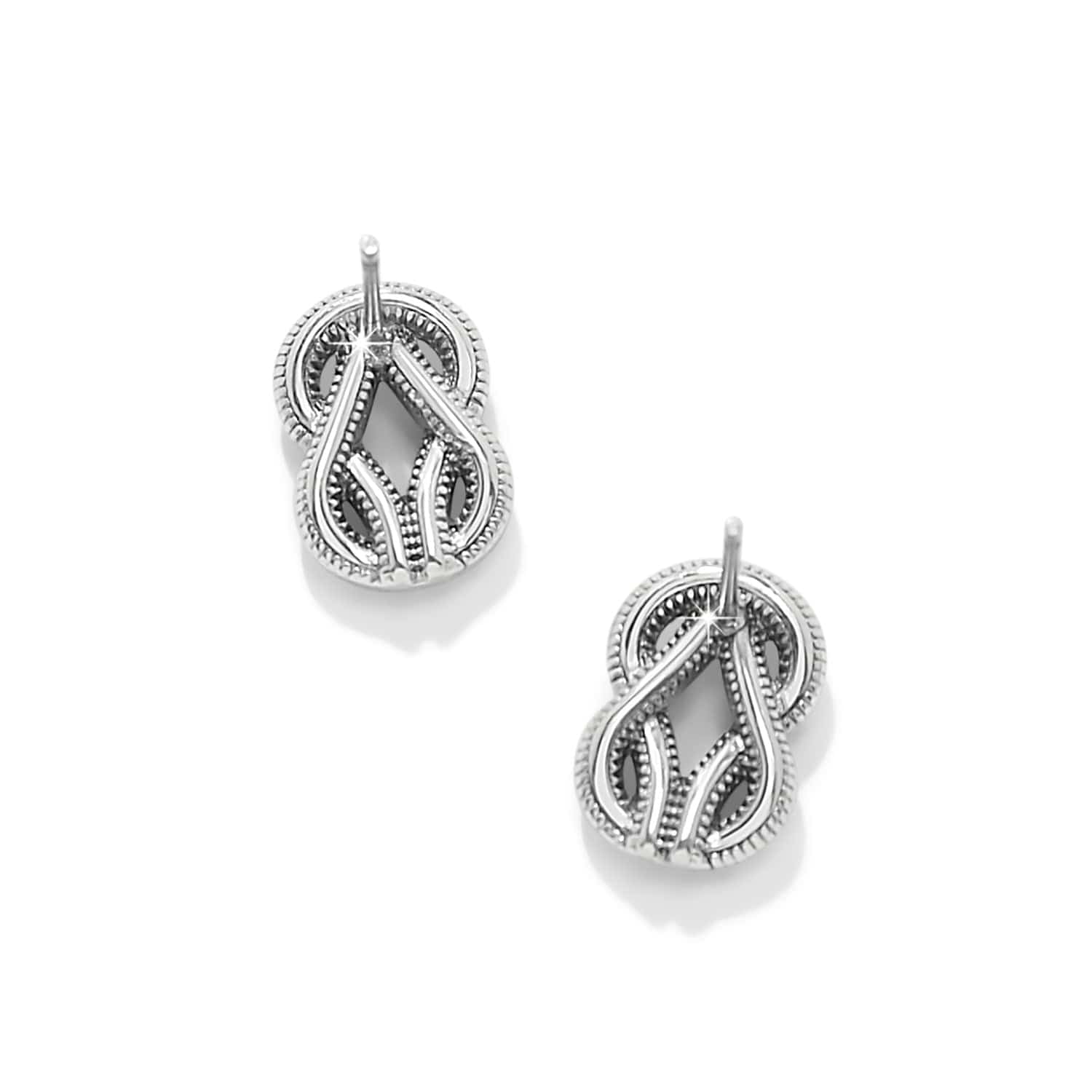 Interlok Harmony Luxe Post Earrings silver 2