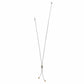 Interlok Harmony Two Tone Lariat Necklace