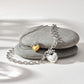 Interlok Love Knot Heart Necklace