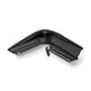 Brighton black leather wallet shown open from the side revealing card slots and interior compartments on a white background