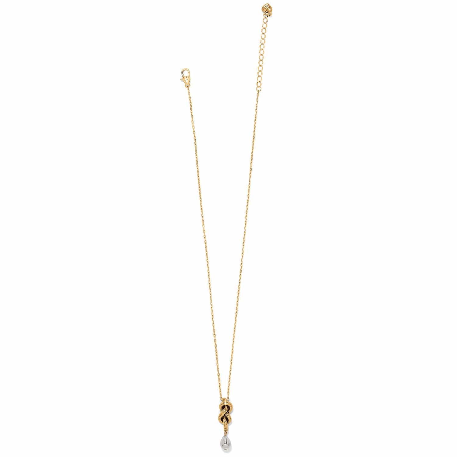 Interlok Single Knot Drop Necklace - Brighton