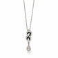 Interlok Single Knot Drop Necklace