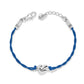 Interlok Single Knot Leather Bracelet