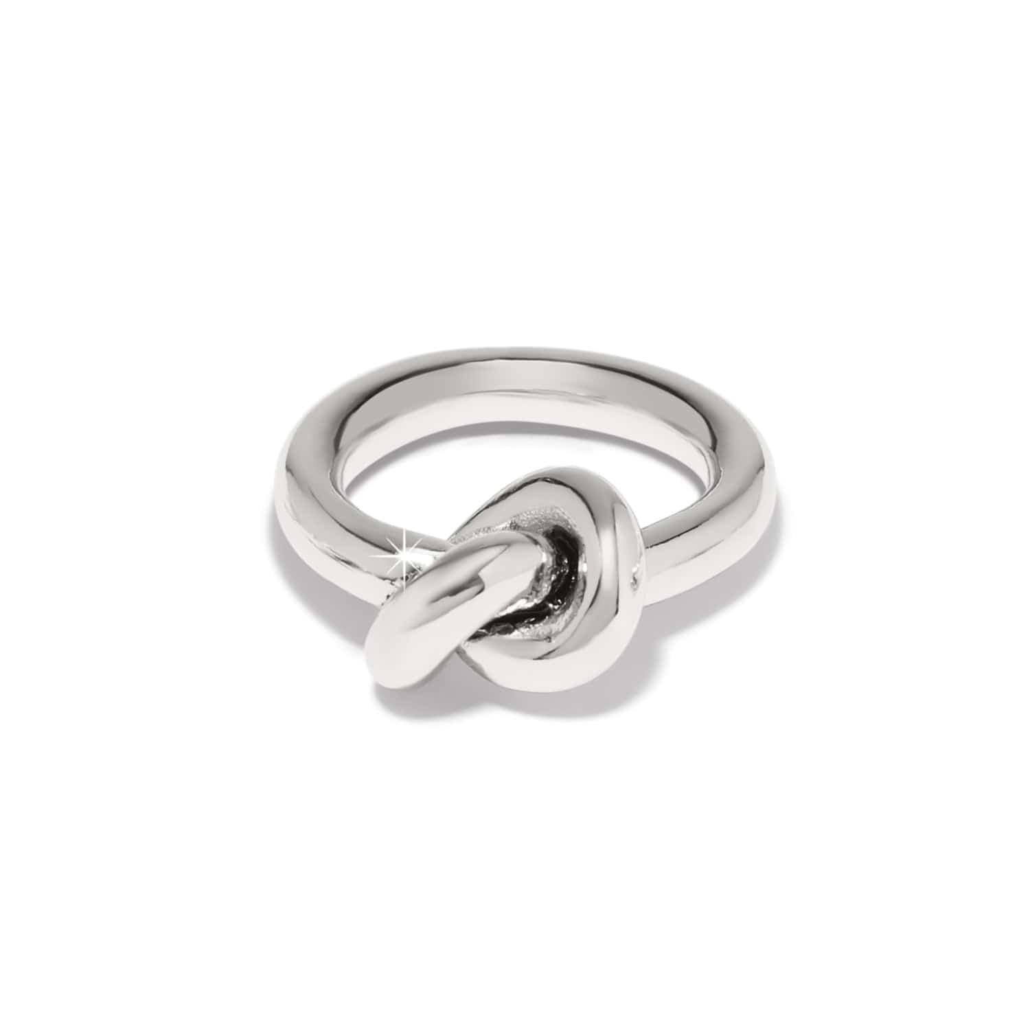 Interlok Single Knot Ring silver 2