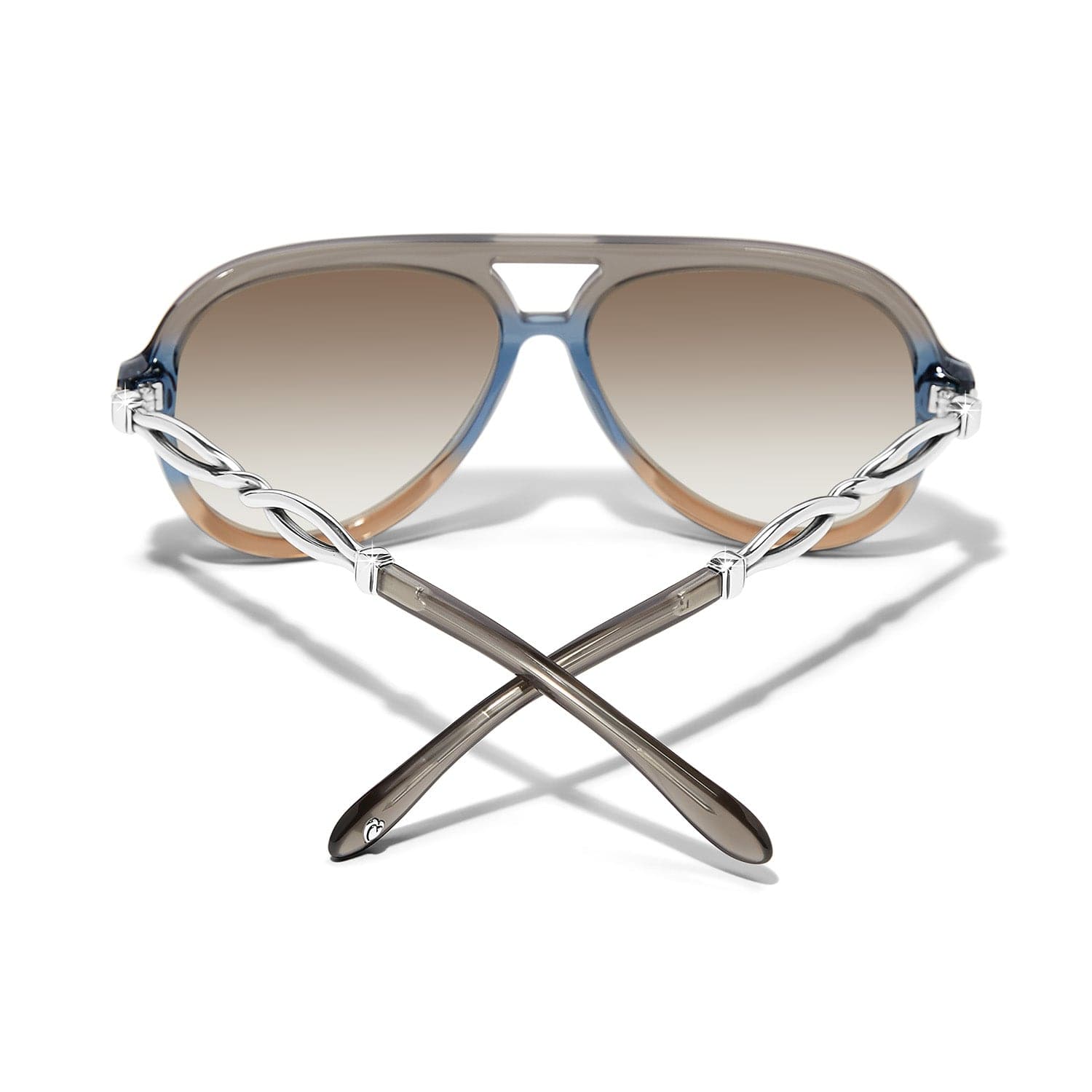 Interlok Twist Aviator Sunglasses blue 2