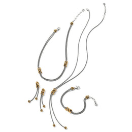 Interlok Twist Lariat Necklace
