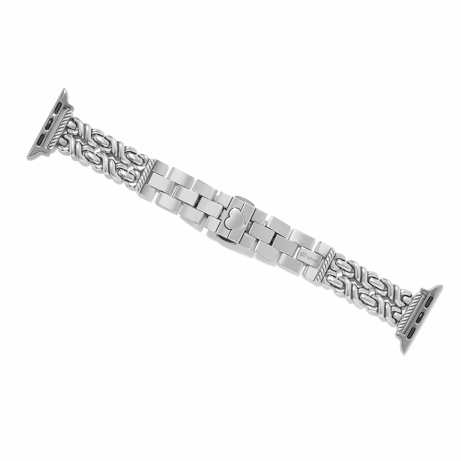 Interlok Twist Watch Band silver 2