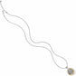 Brighton pendant necklace with two-tone medallion featuring silver scrollwork, gold border, and crystal accents on white background
