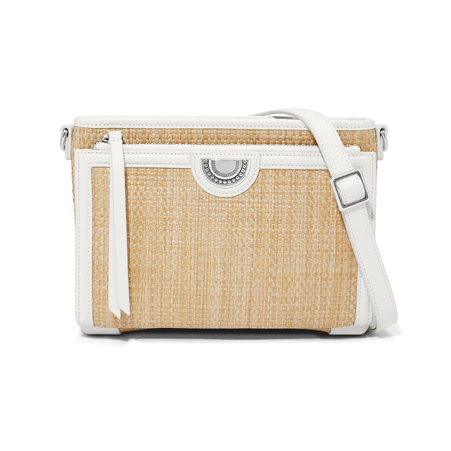 Jordyn Straw Cross Body Organizer natural-white 1