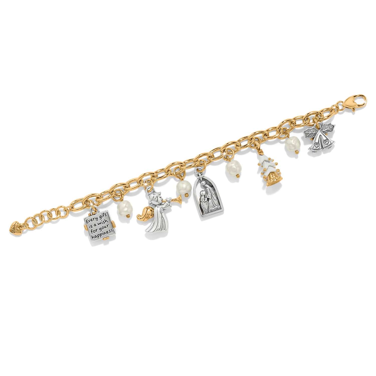 Joyful Season Charm Bracelet silver-gold 2