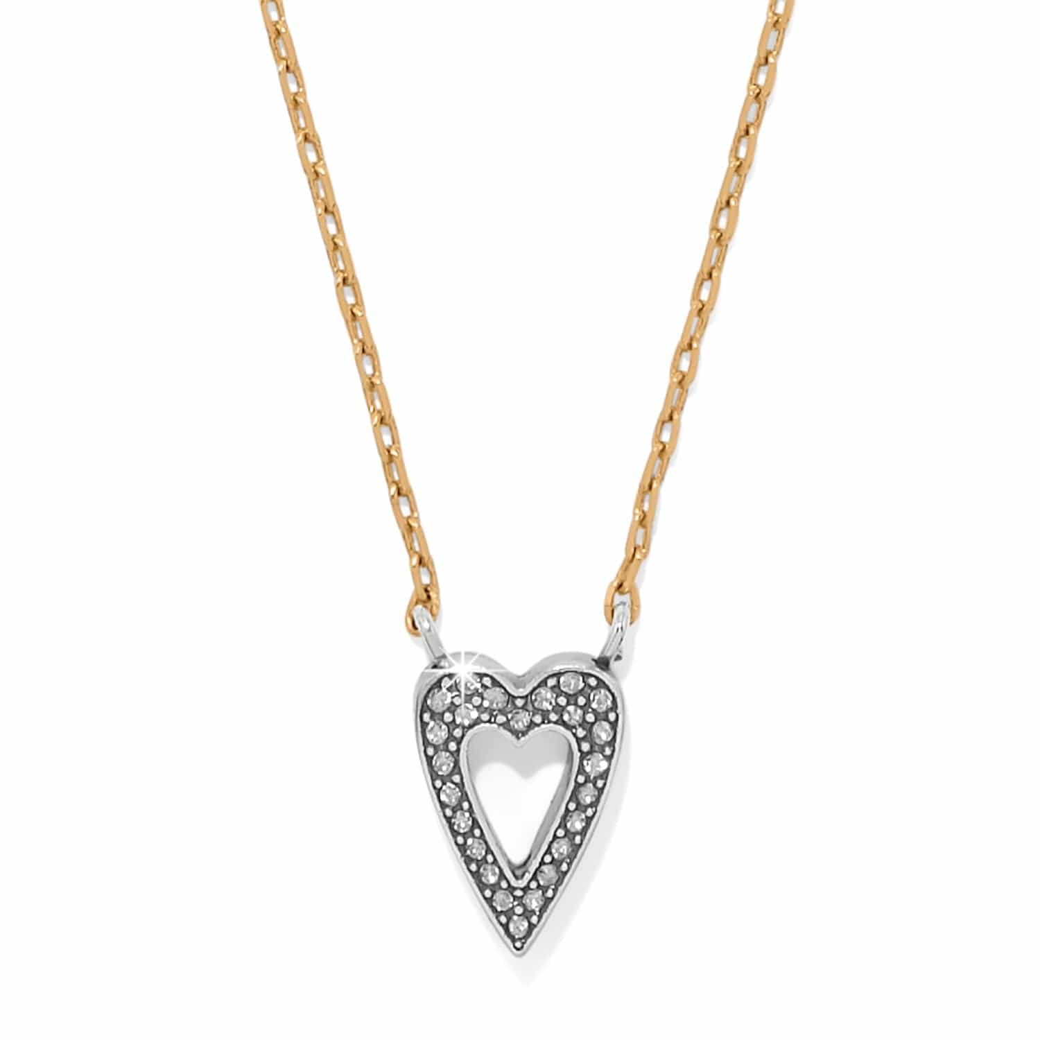 Just B Reversible Necklace silver-gold 1