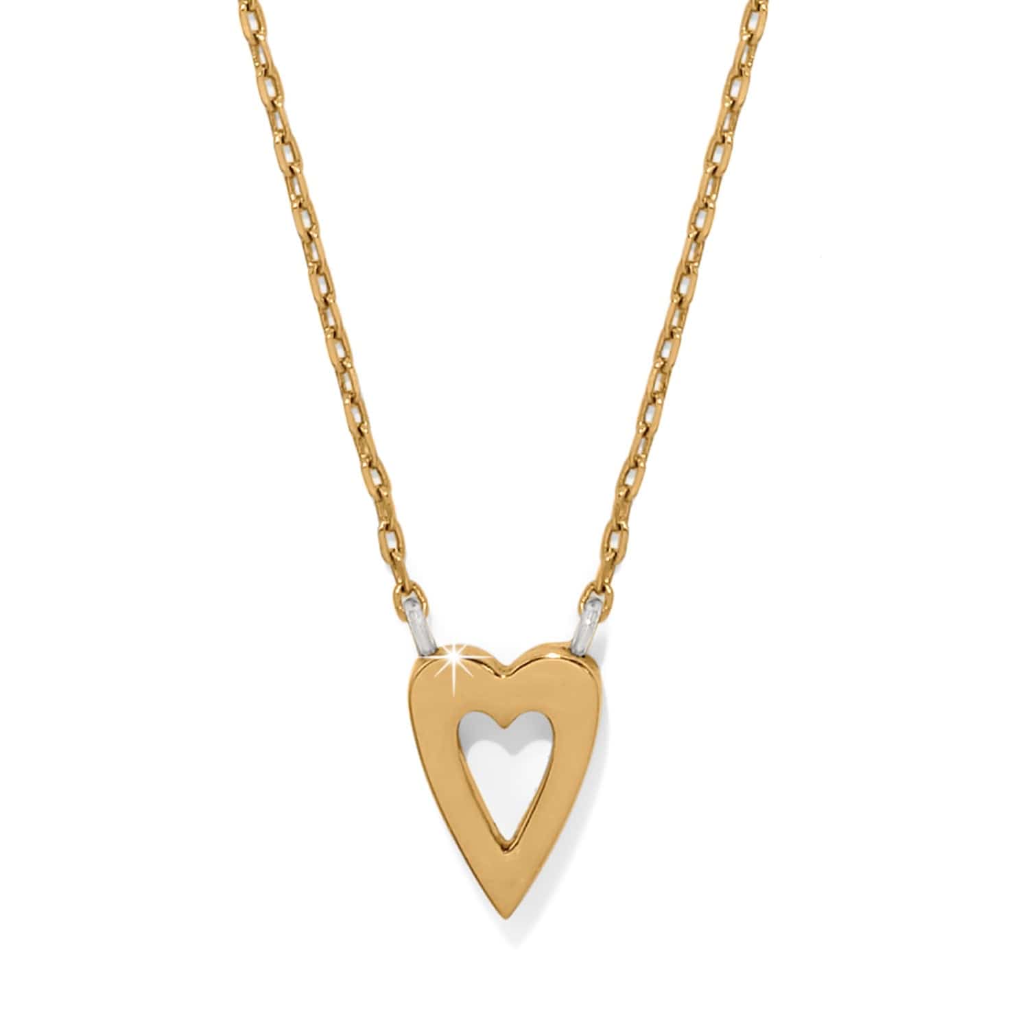 Just B Reversible Necklace silver-gold 2