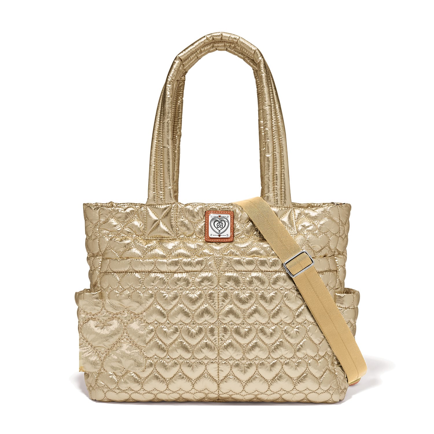 Kameron Metallic Utility Tote gold 5