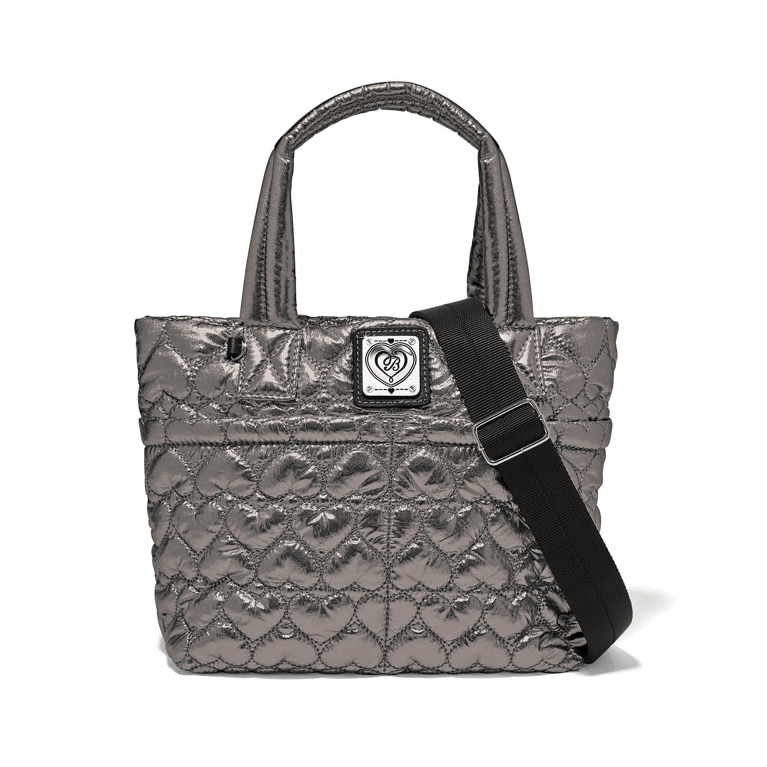 Kamille Metallic Cross Body Bag pewter 1