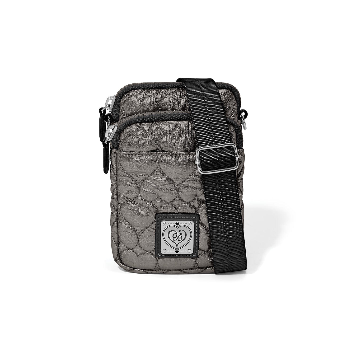 Kora Metallic Mini Utility Bag pewter 5
