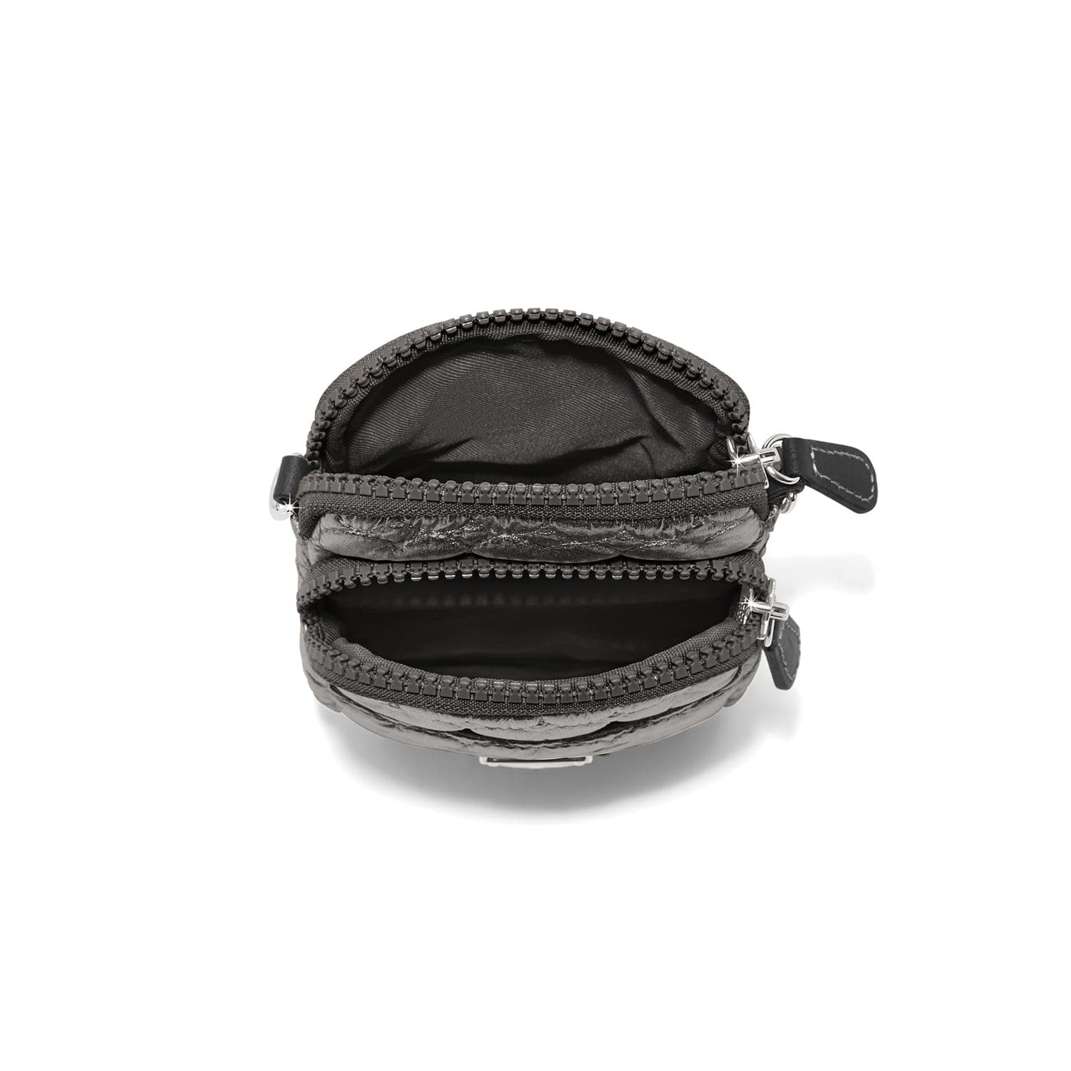 Kora Metallic Mini Utility Bag pewter 6