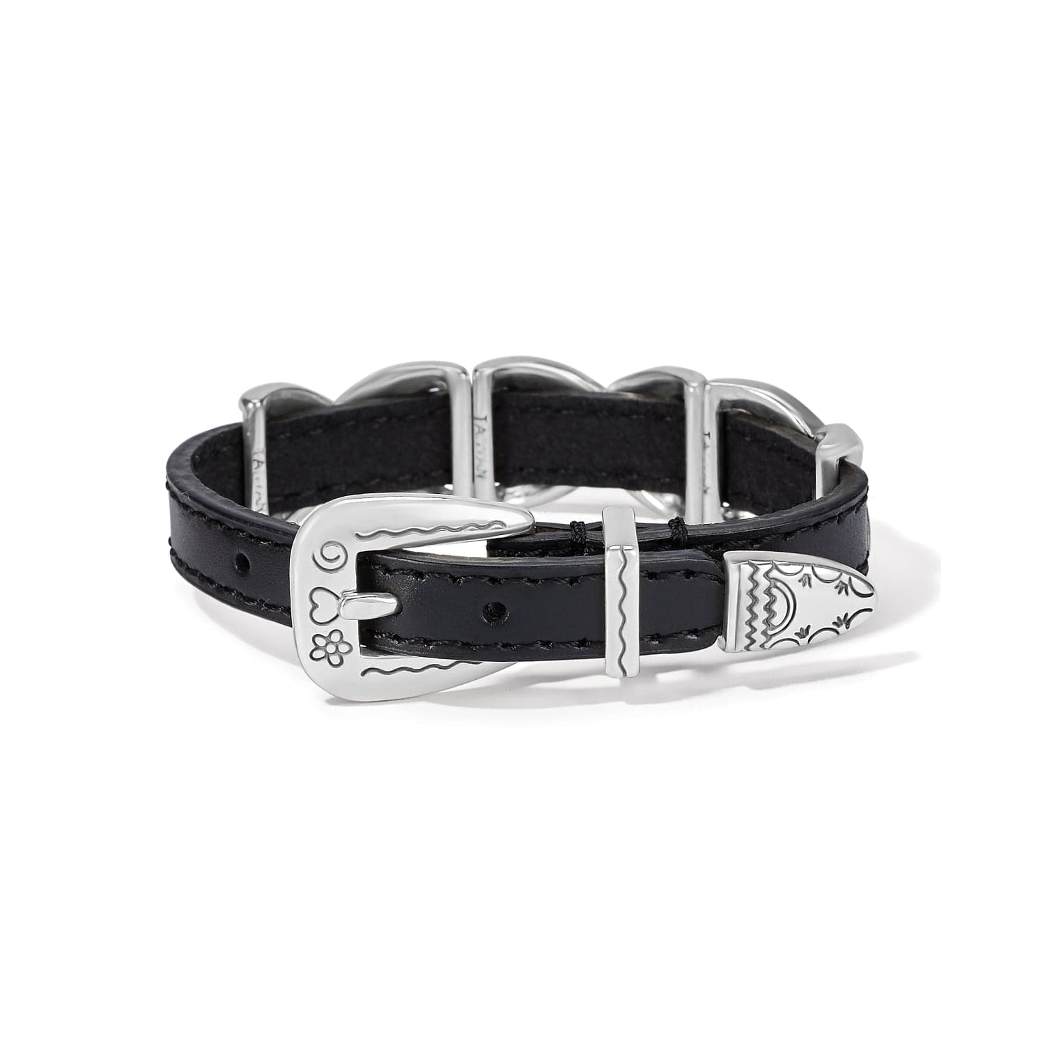 Kriss Kross Etched Bandit Bracelet black 3