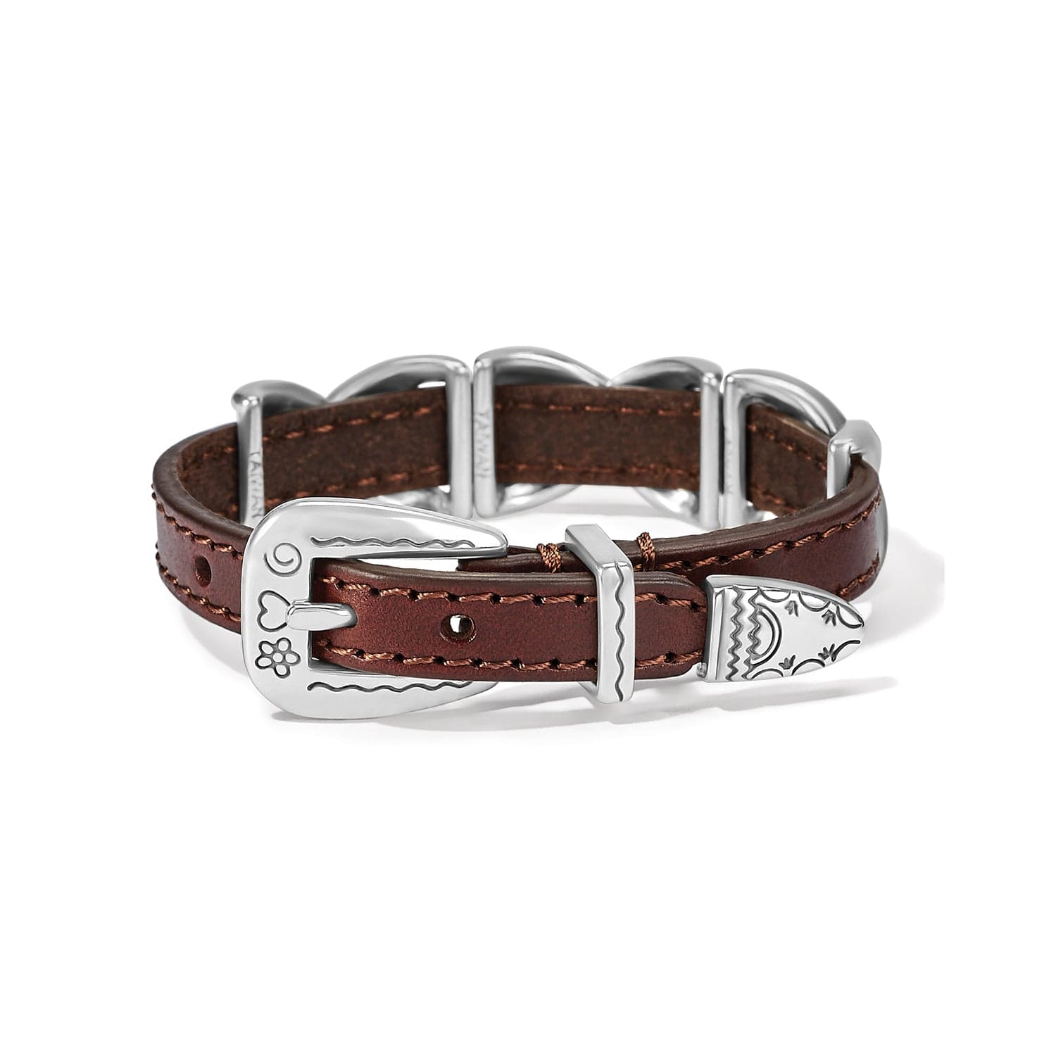 Kriss Kross Etched Bandit Bracelet brown 10
