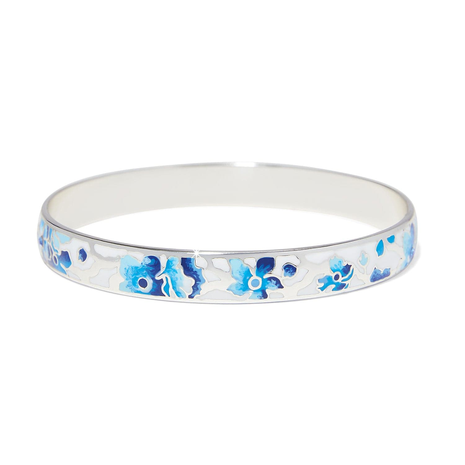 Kyoto In Bloom Indigo Bangle silver-blue 2