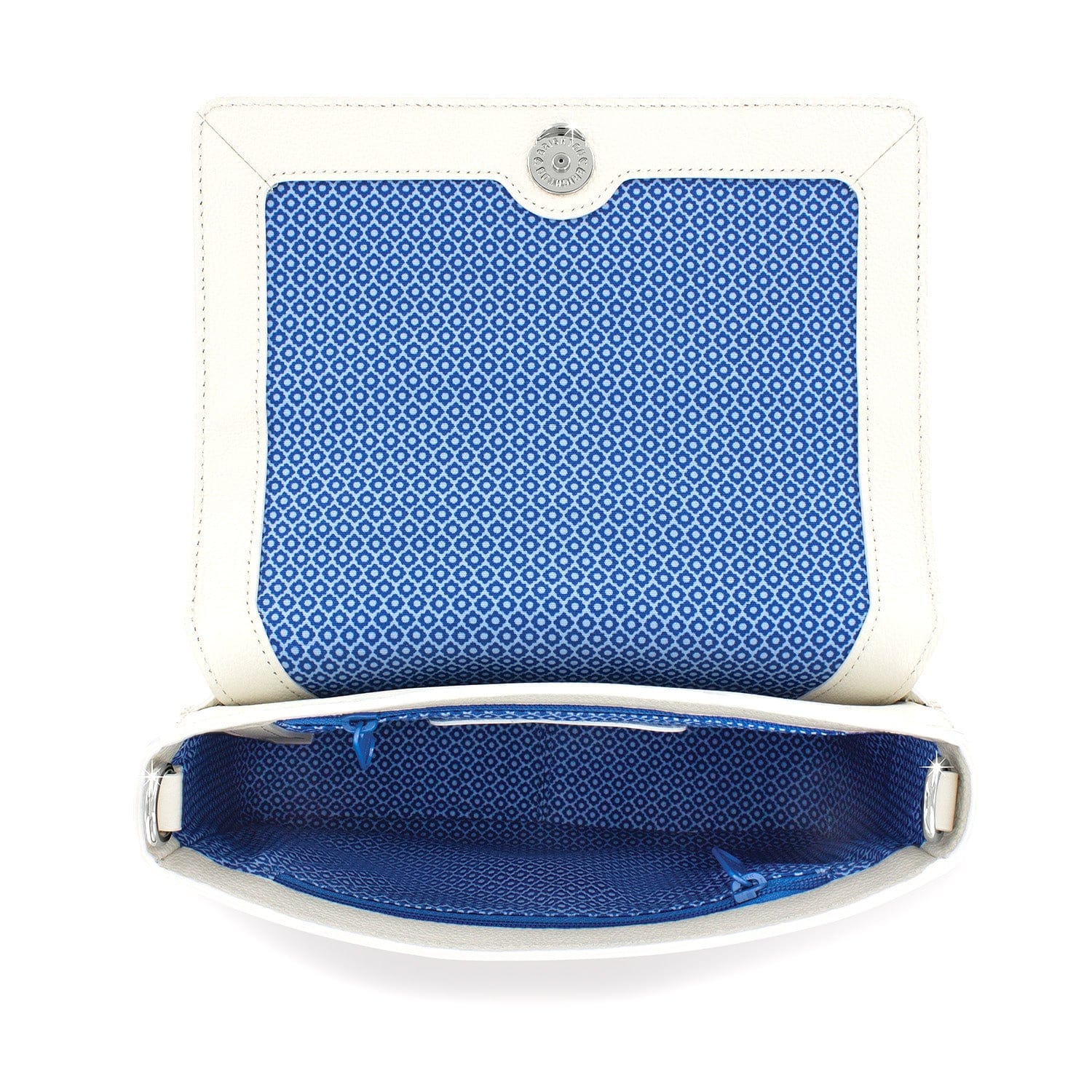 Kyoto In Bloom Miya Flap Bag white-blue 2