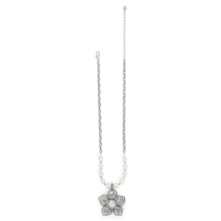 Kyoto In Bloom Pearl Necklace silver-pearl 3