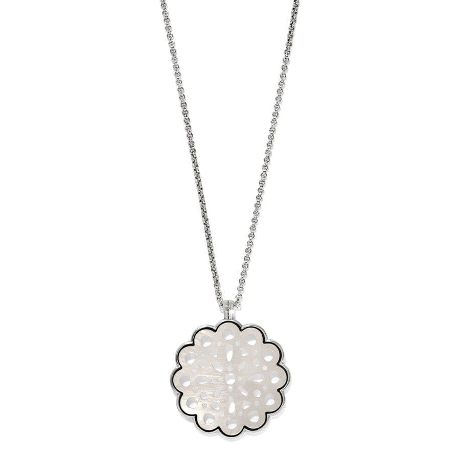 La Jolla Necklace silver-white 1