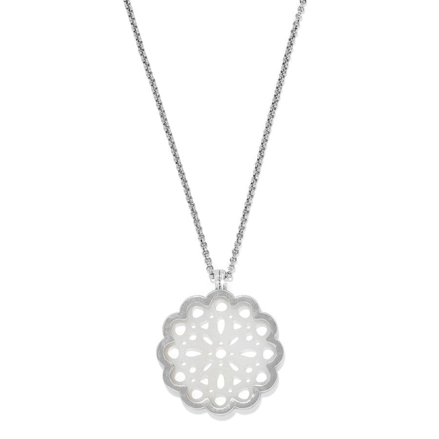 La Jolla Necklace silver-white 2