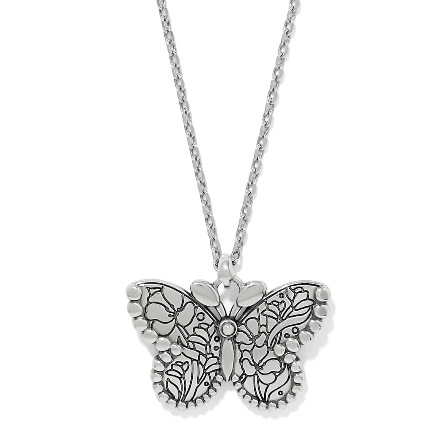 La Tulipe Butterfly Necklace silver-multi 2