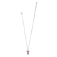 La Tulipe Butterfly Pink Duo Neckalce