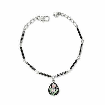 La Tulipe Noir Bracelet