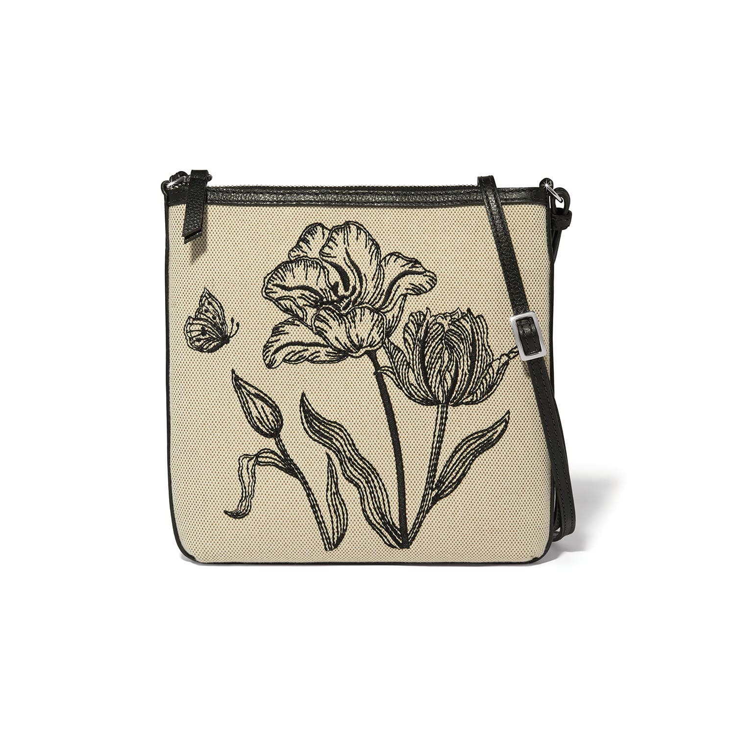 La Tulipe Noir Fifi Cross Body Pouch black 1
