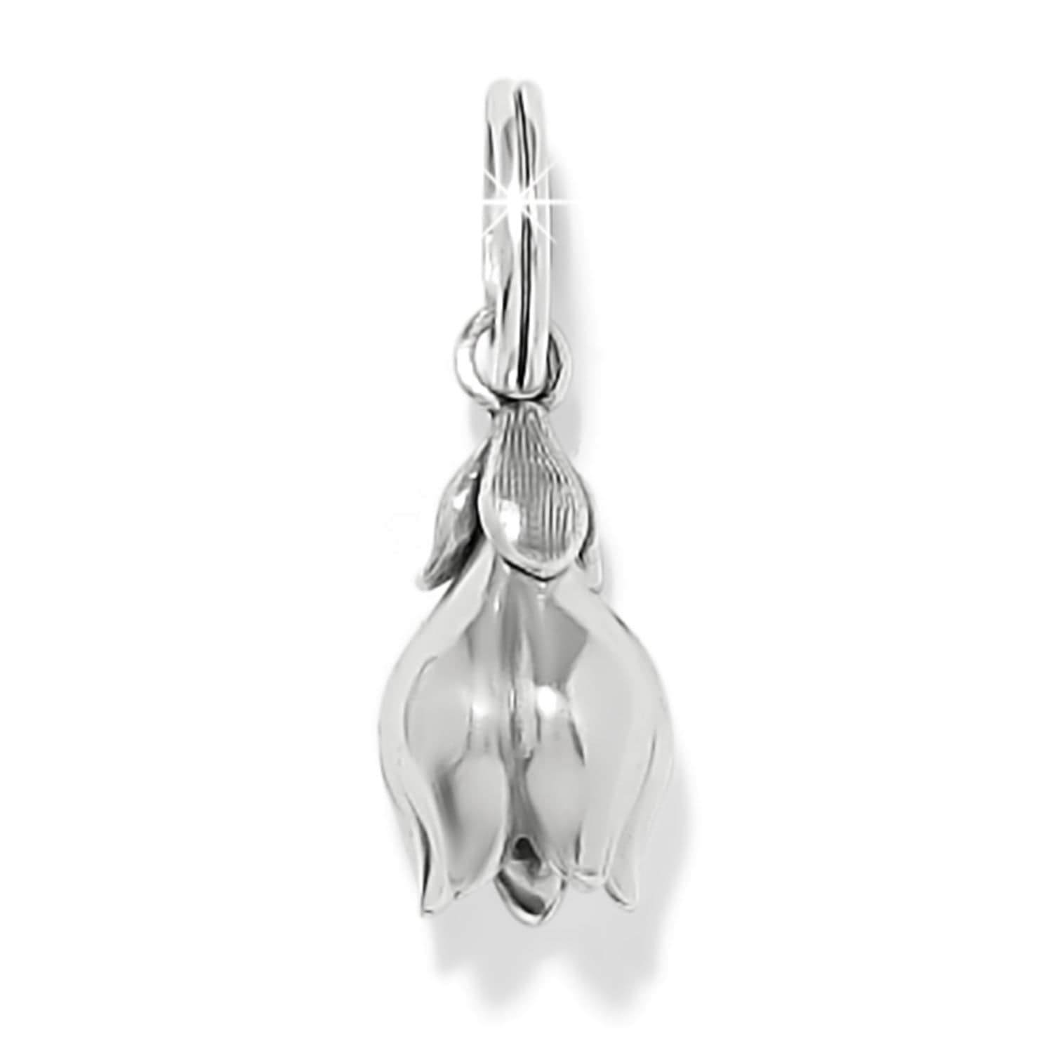 La Tulipe Petal Charm silver 1