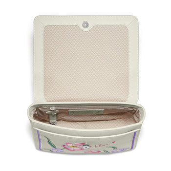 La Tulipe Violetta Flap Bag