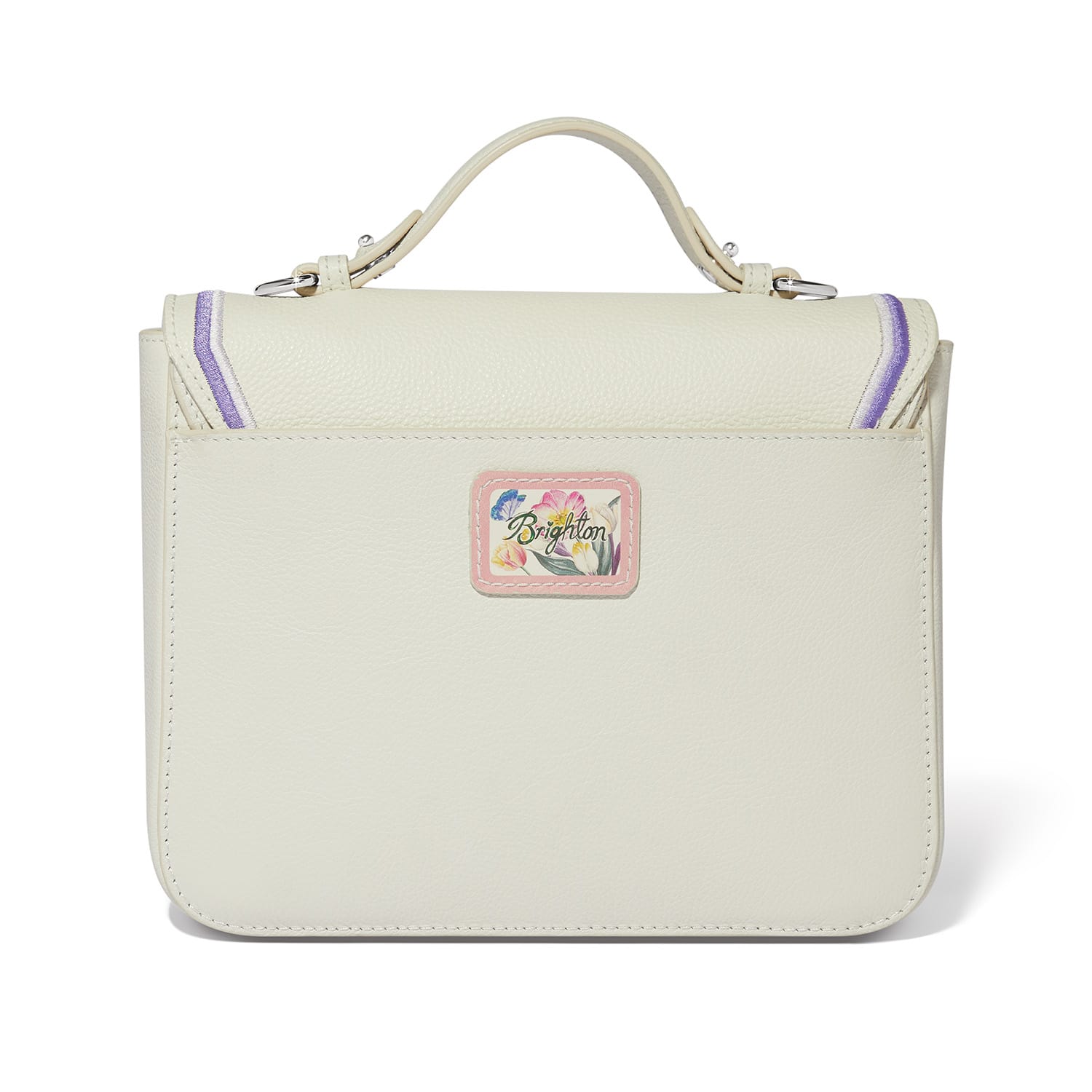 La Tulipe Violetta Flap Bag white-multi 3