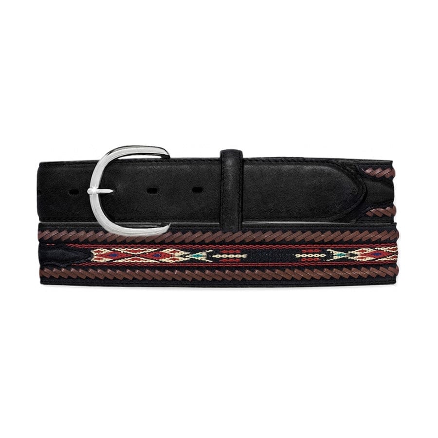 Laced Edge Horse Hair Ribbon Belt black 4