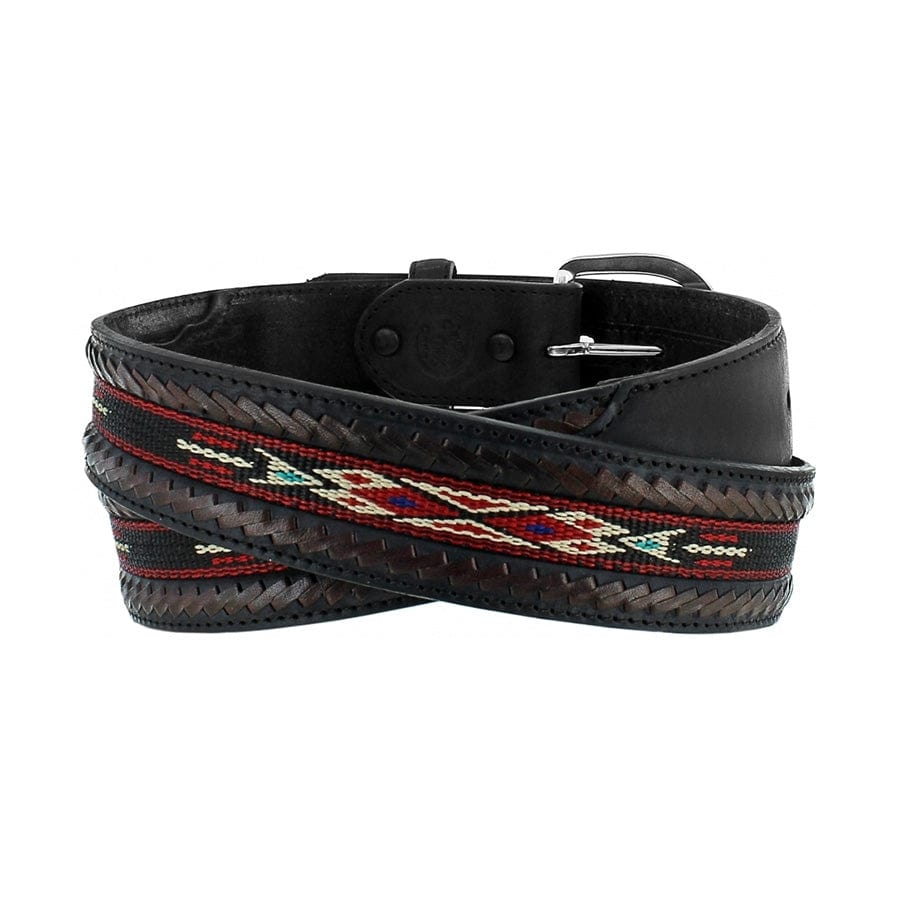 Laced Edge Horse Hair Ribbon Belt black 5
