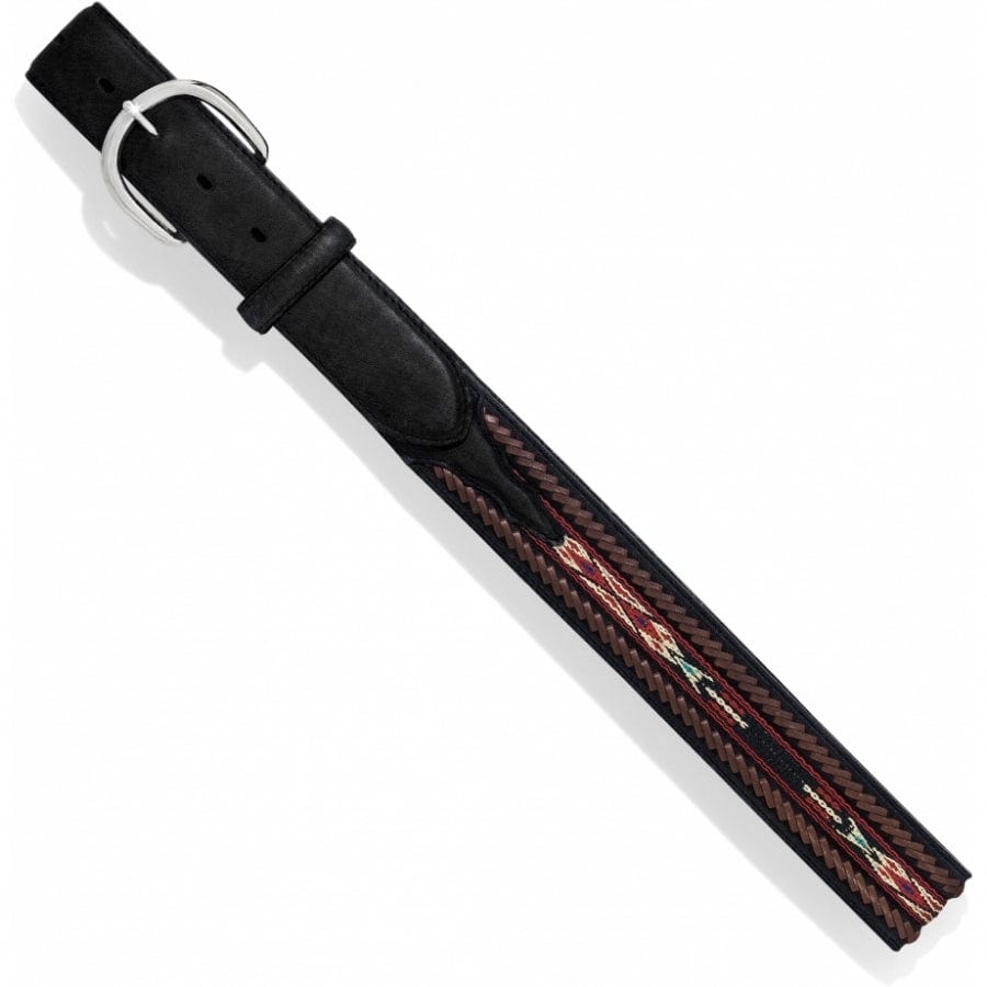 Laced Edge Horse Hair Ribbon Belt black 6
