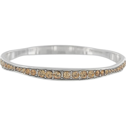 Light Hearted Crystal Bangle